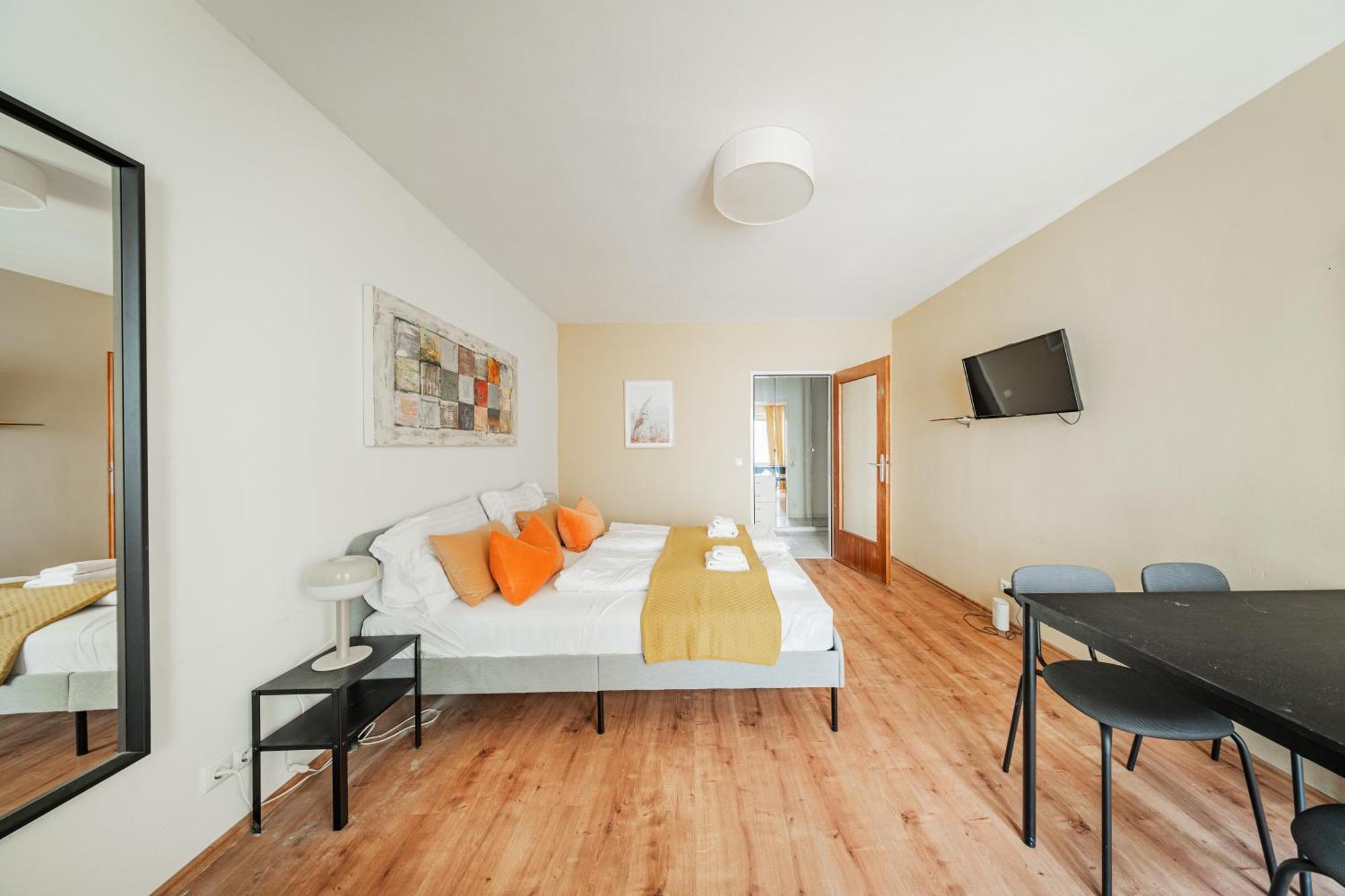 Apartmán Studio Next To Karlsplatz/Karlskirche Vídeň Exteriér fotografie